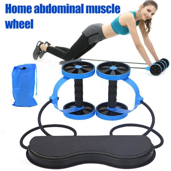 ACCESSOIRES VELO Gym Abdominale ABS Rouleau Taille Roue Poignée Poignée Fitness Exercice Workout Machine FQQ200326011_812