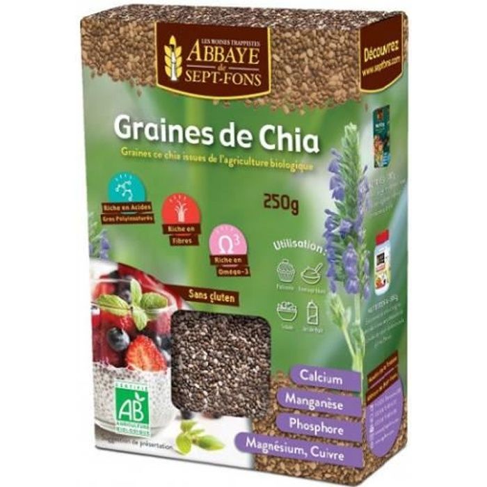 Graines de chia 250gr