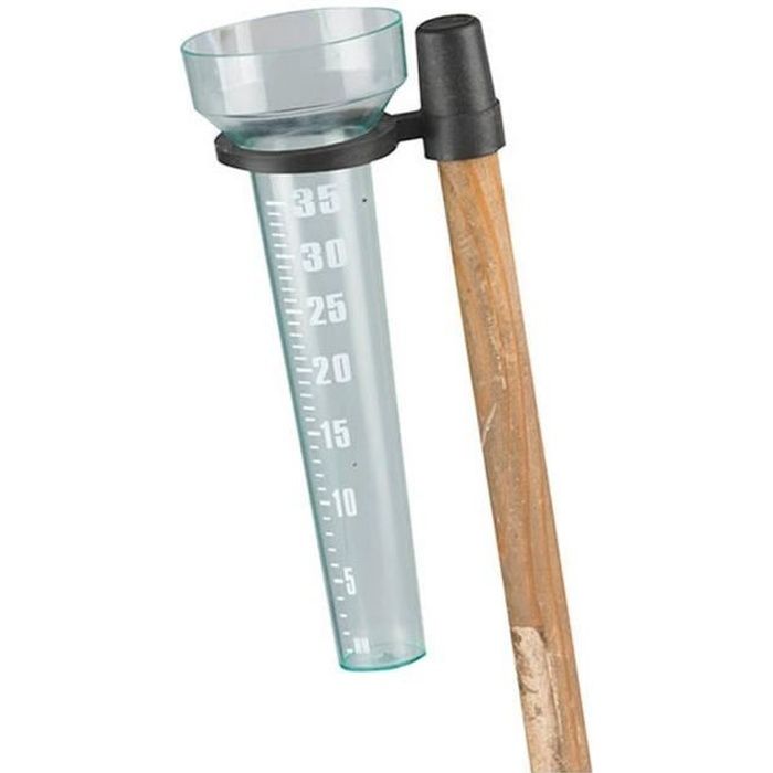 Pluviomètre gradué mesure de la pluie météo