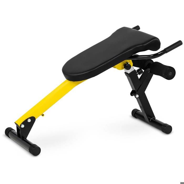 Banc de Musculation Réglable Pliable Fitness Multifonction Lombaires Abdominaux