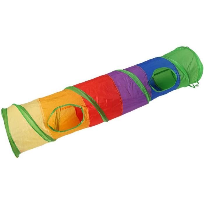 ECMQS Tunnel Pliable pour Animaux De Compagnie Tunnel De Jeu De Chat Tunnel De Jeu De Lapin Tunnel De Chat avec Balle Ch 58395