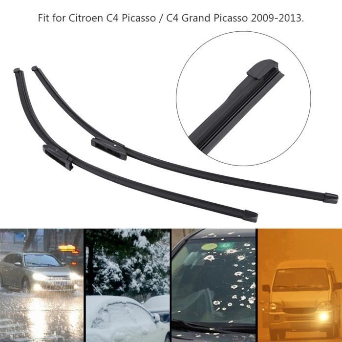 Balai d'essuie-glace pour véhicules -Citroen C4 Picasso-C4 Grand Picasso 09-13- avant - Quantité: 2