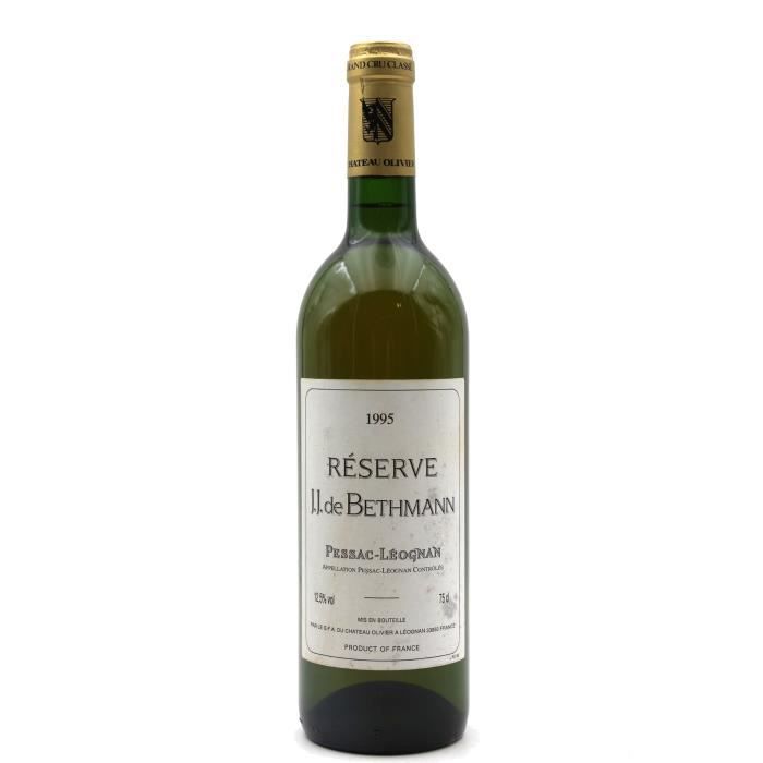 Château Olivier Réserve J.J. de Bethmann 1995 - 75cl - AOC Pessac-Léognan
