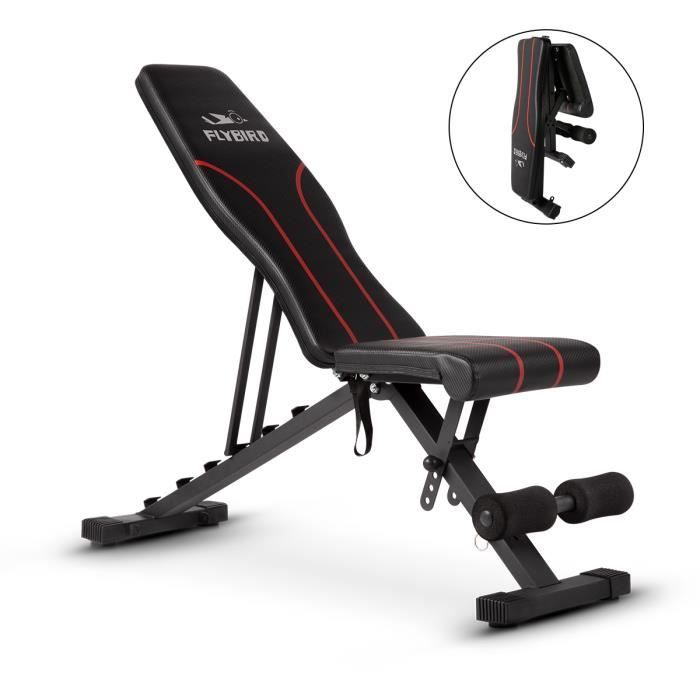 Banc réglable FLYBIRD banc de musculation utilitaire pour l'entraînement complet du corps