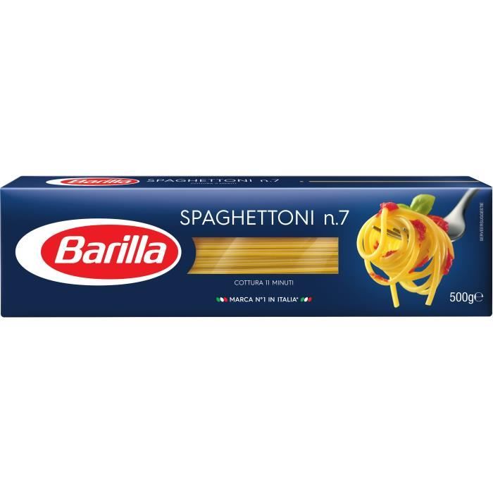 Pâtes spaghettoni n°7 500 g Barilla