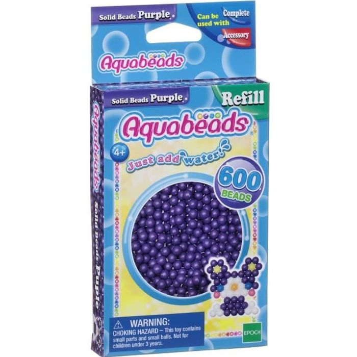 AQUABEADS Perles Classiques Violettes