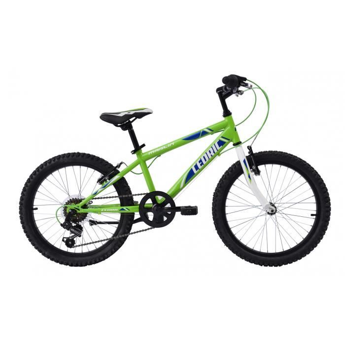 Marlin VTT Hardtail Cedric 20 pouces 24 cm Garçon 6SP V-Brake Vert