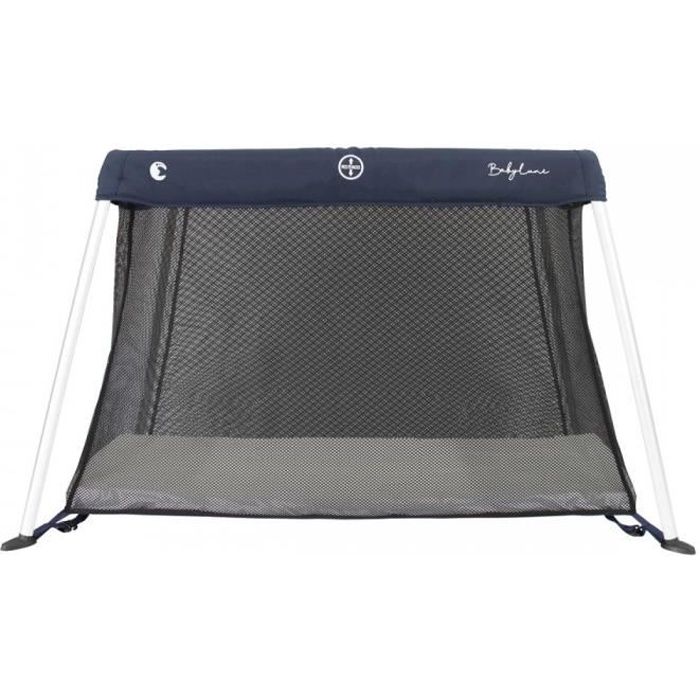 SNOOZE Lit parapluie et parc de voyage 2en1 + matelas 0 à 3 ans Bleu