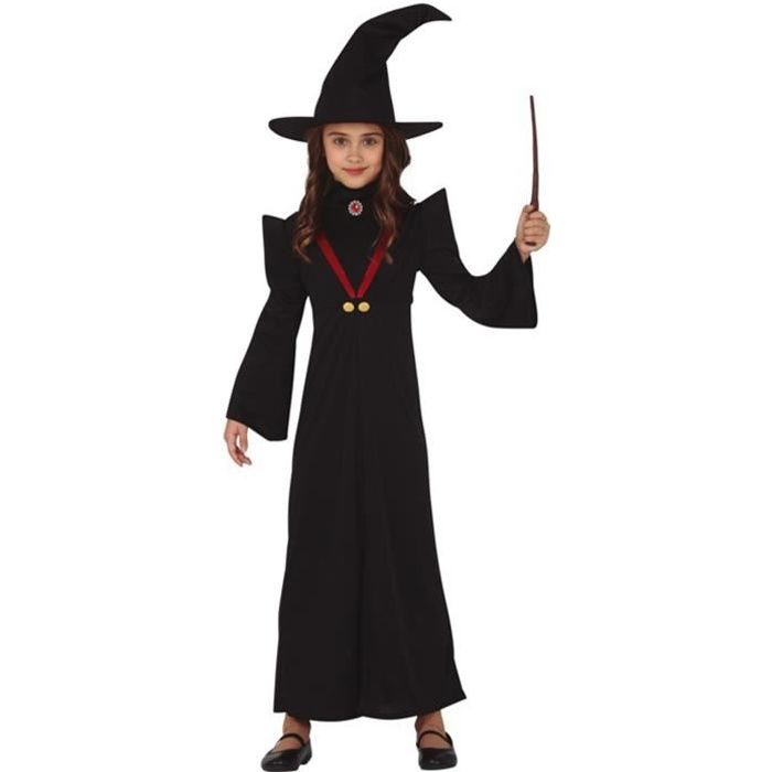 Déguisement professeur de magie fille - 10 à 12 ans (142-148 cm)