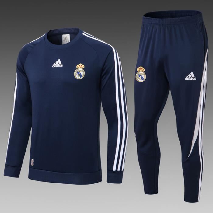 Reals Madrids Survêtement de Foot Homme 2022 2023 Nouveau Maillot de Football Pas Cher Survet Kit