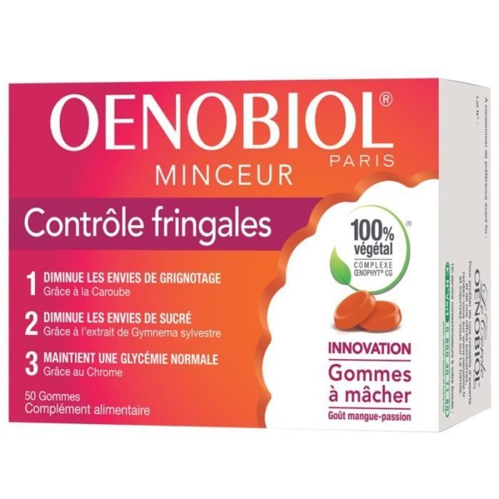Contrôle fringales 50 gommes