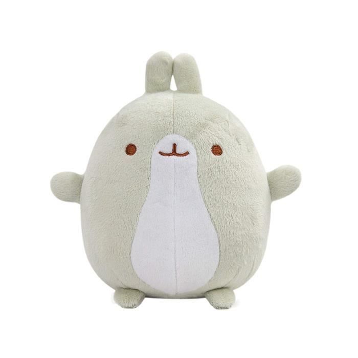TOMY 20 cm-Copain Gris-L66057 Molang Peluche, L66057, Gris 2608