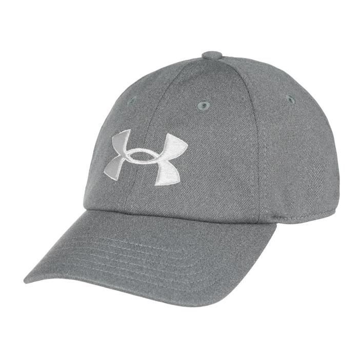 Casquette Under Armour réglable Blitzing - gris foncé/gris mod - TU