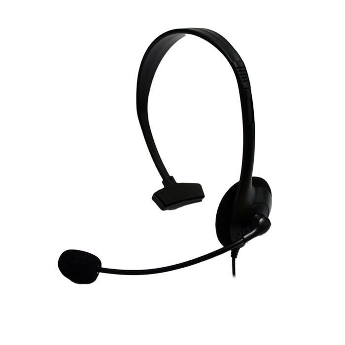 UNDER CONTROL Casque filaire XBOX360 - Noir