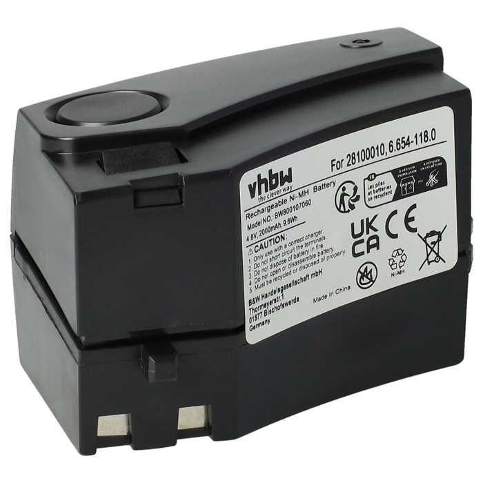 Batterie de remplacement pour aspirateur, robot nettoyeur Kärcher 1.258-505.0, 12585050, 1258-5050, KC55 - Remplace: 28100010, 6....