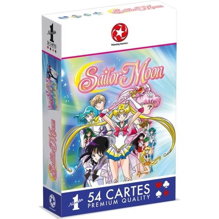 WADDINGTONS N°1 - Sailor Moon - Jeu de 54 cartes