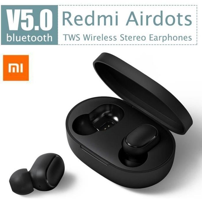 XIAOMI Redmi Airdots bluetooth 5.0 Écouteurs TWS Sans Fil