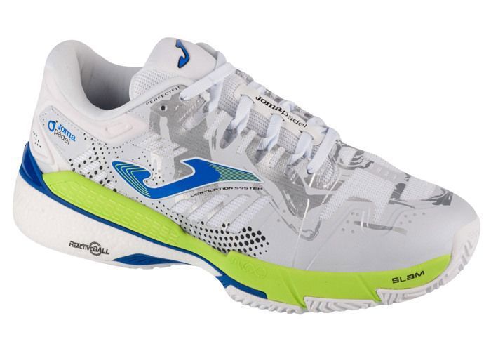 Chaussures de tennis - Joma - Slam Men 24 TSLAMS - Blanc - Maille respirante - Exo Counter