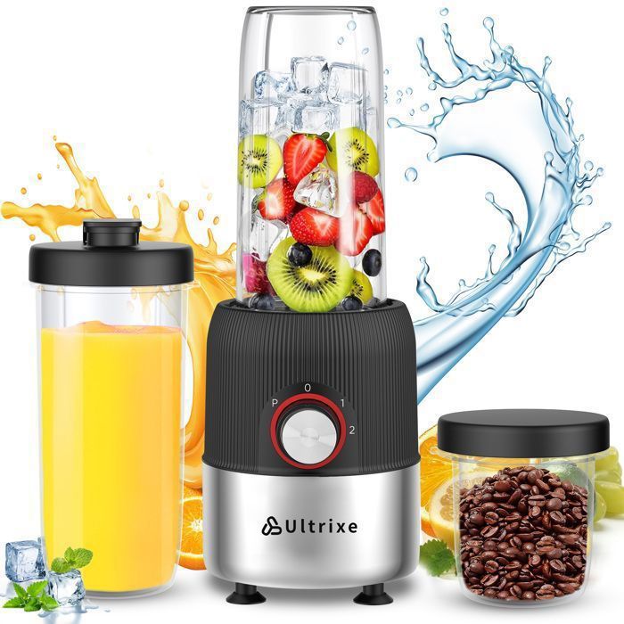 Lightmix Frullatore Portatile 300ml - Frullatore Ricaricabile Silenzioso Per Frullati - Foto 5