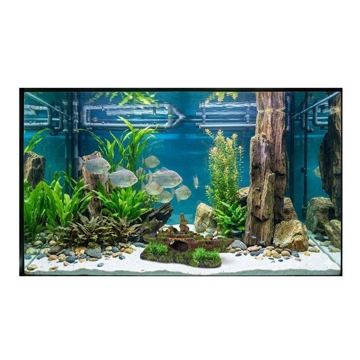 Décoration aquarium sous-marin épave cachettes poissons 23 cm