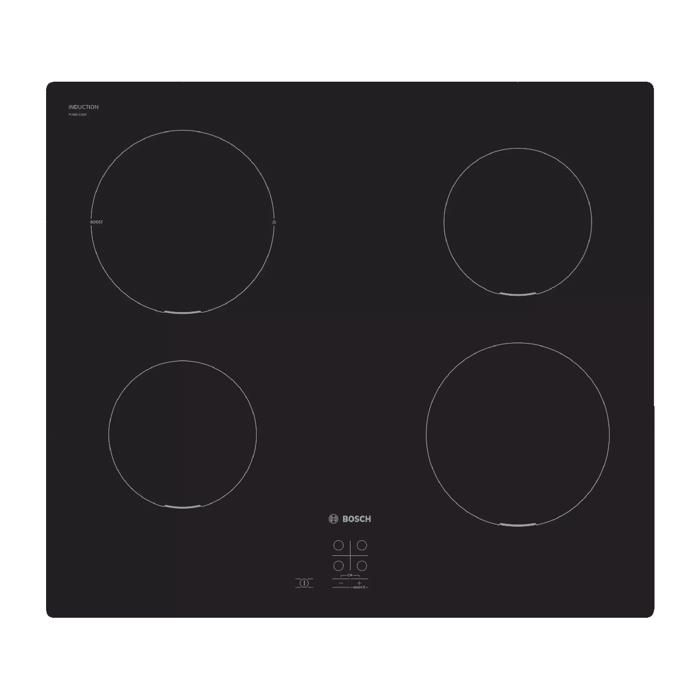 Plaque à induction Bosch Série 2 PUG611AA5D 4 zones 60 cm