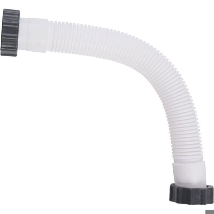Tuyau flexible de rechange pour filtre de piscine tuyau de pompe de piscine tuyau daspiration，blanc，40.6cm