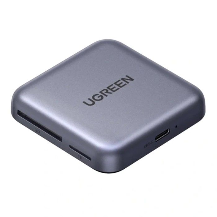 UGREEN Magnétique Lecteur Carte SD 4.0 UHS II 312MB/ avec PD Charge Adaptateur Carte MicroSD en Aluminium Card Reader Compatible avec iPhone 17 Air Pro Max 16 Galaxy S25 S24 iPad Pro MacBook - vue 2
