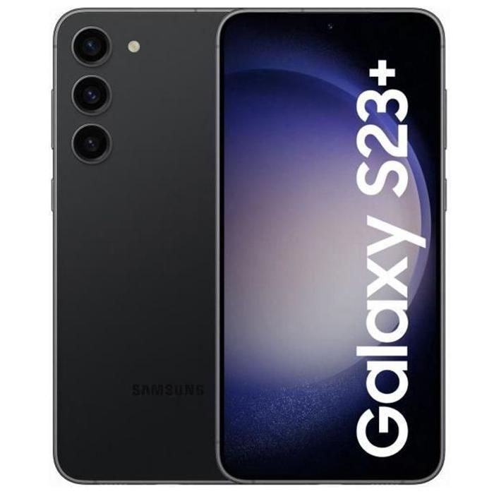 Samsung Galaxy S23 Plus 256 Go Noir - vue 2