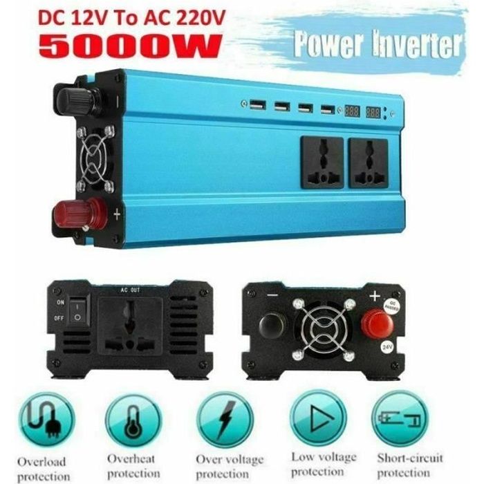 Convertisseur de tension 12v 220v 10000w Convertisseur de tension 12v 220v 10000w