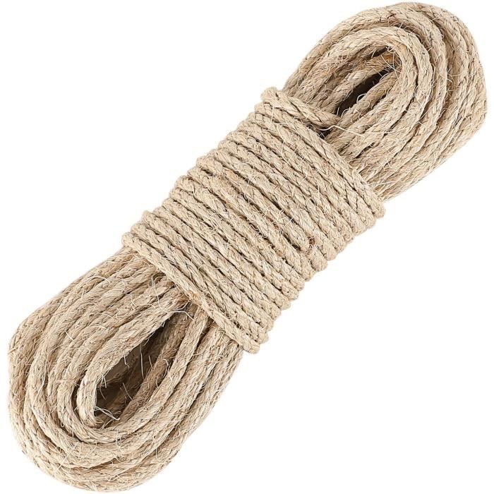 Lampe à Poser En Cordelettes De Jute Oshu