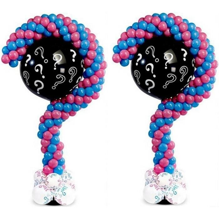 Colonne De Support De Ballons Avec Confettis Décoration De Fête