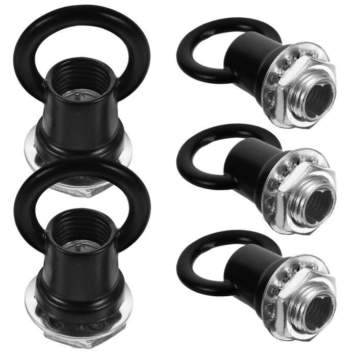 Lot De 10 Fixations Douille G4 M10 – Écrou Hexagonal + Tube + Bouchon Pour Ampoule G4 – Quincaillerie Lampe Métal