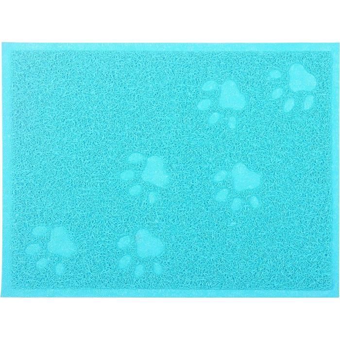Tapis D'eau Lumineux Pour Chat Avec Poissons Flottants - 65x45cm, LED RVB, Jeu Interactif