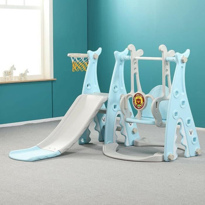 Balancoire Toboggan Enfant 3 En 1 Interieur Et Exterieur Basket Jouer Famille Glissiere Aire De Jeu Bleu Cdiscount Jeux Jouets Balancoire Toboggan Enfant 3 En 1 Interieur Et Exterieur Basket Jouer Famille Glissiere Aire De Jeu Bleu Cdiscount Jeux Jouets