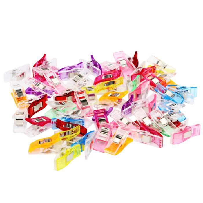100PC plastique Quilter crochets de fixation Wonder pinces Craft Couture  Quilt Binding Fu3282 - Cdiscount Beaux-Arts et Loisirs créatifs
