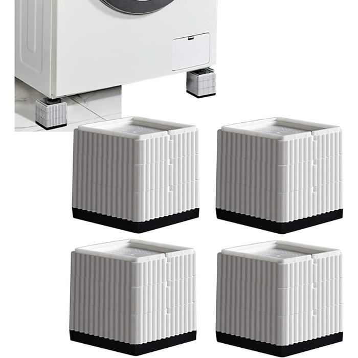 Tampons À Pied Machine À Laver Tapis Anti Vibration Socle Lave Linge Coussin de caoutchouc
