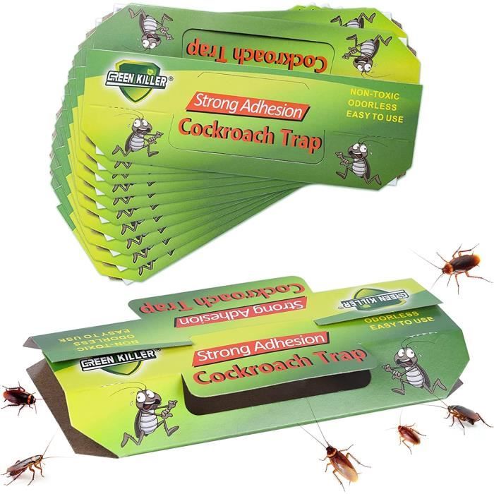 Lot De 26 Pièges à Cafards Écolos - Anti Cafards Efficace Et Sans Produits Chimiques