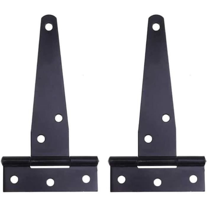 Everbilt Charnière En H Noire De 8 Po Paquet De 2 | Home Depot Canada