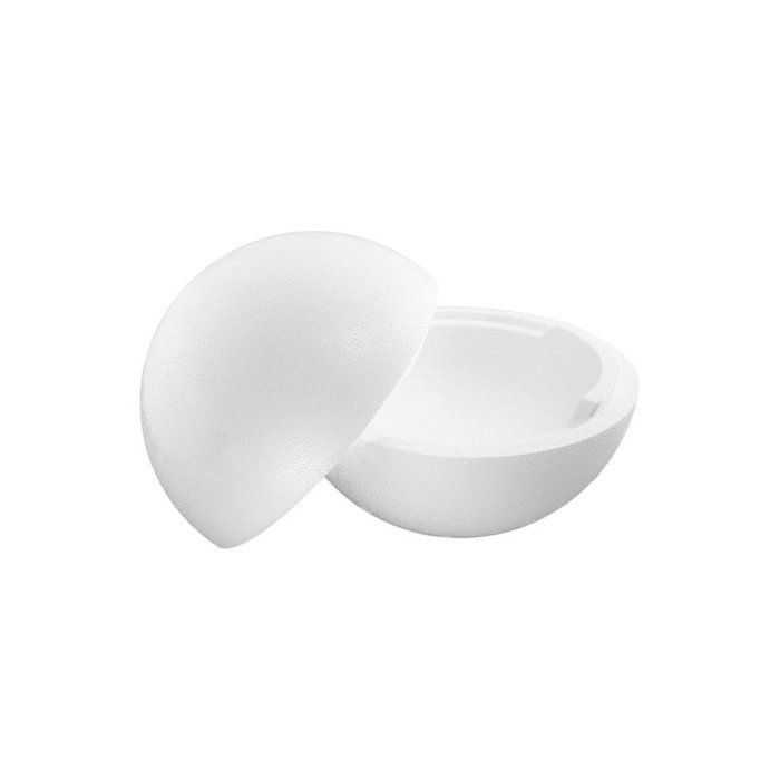 Lot De 100 Boules De Polystyrène Blanches 4 Cm - Pour Bricolage, Décoration, Artisanat