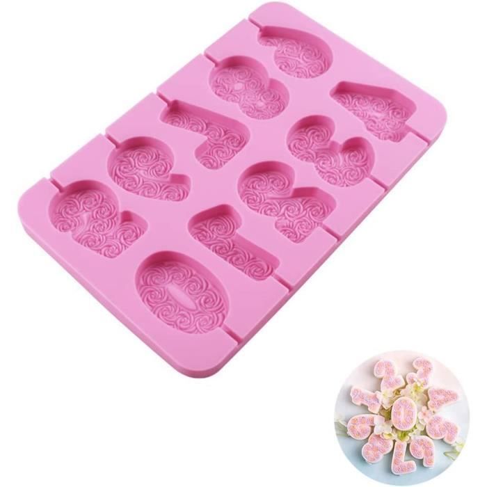 Lot De 3 Moules à Savon En Silicone - Formes Fleurs, Pour Savons Faits Main, Chocolats, Glaçons