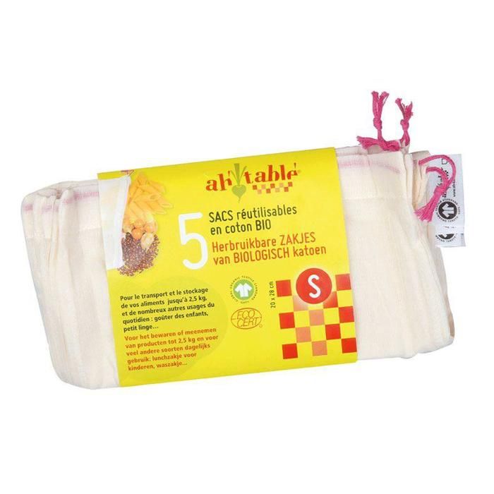 Sacs céréales et légumineuses ah! table Multicolore 20 x