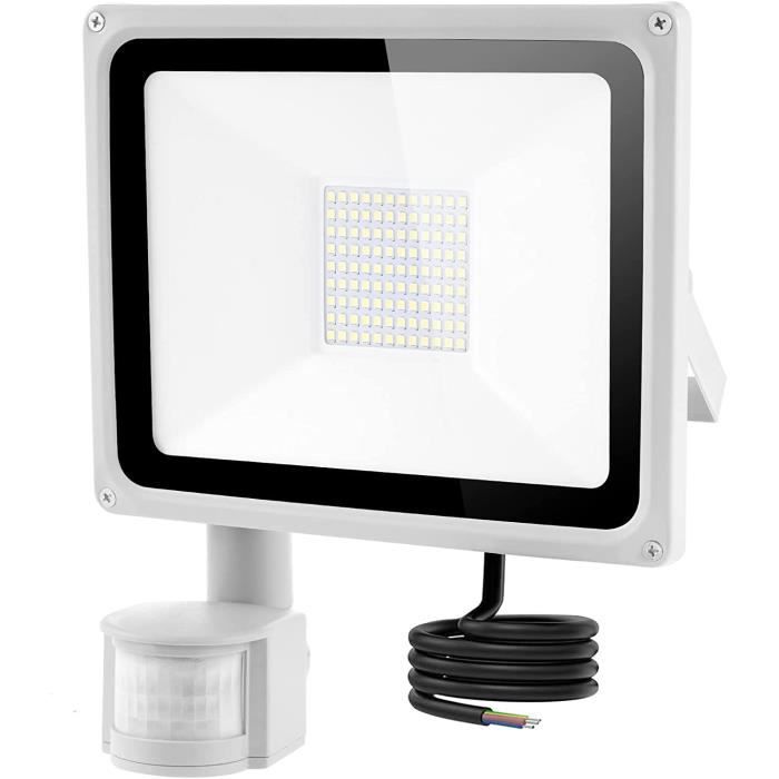 treoir Projecteur LED Exterieur 100W, 10000LM Super Brillant Spot LED Extérieur