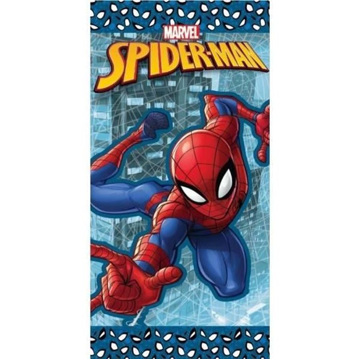 Drap de plage Spiderman Disney Serviette de Plage Spiderman 