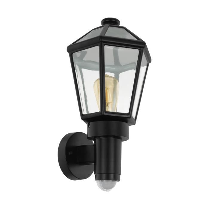 PIR capteur sécurité lumière blanche coach Lanterne Lampe extérieure détection mouvement PIR capteur sécurité lumière blanche coach Lanterne Lampe extérieure détection mouvement