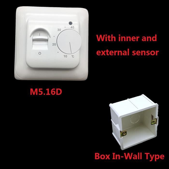 Thermostat Bimétallique KST220 - 16A/250V - Pour Chauffage - Neuf Sous Blister