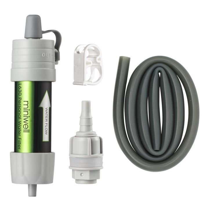 Filtre à Eau Portable MSR MIOX Style Paille - Neuf Sous Emballage - Référence USGI NSN: 4620-01-513-8498