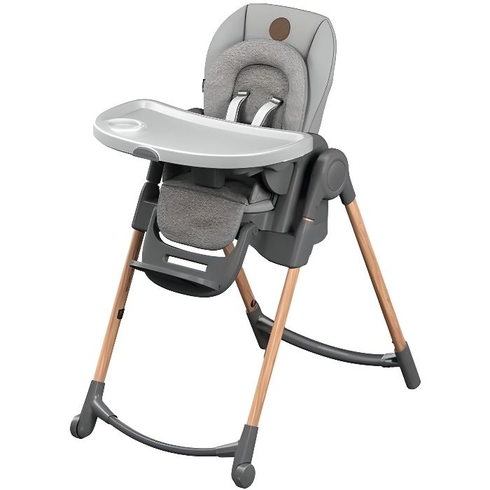 Bebe Confort Chaise Haute Minla Essential Grey Evolutive Reglable Sur 6 Positions De La Naissance A 6 Ans Cdiscount Pret A Porter