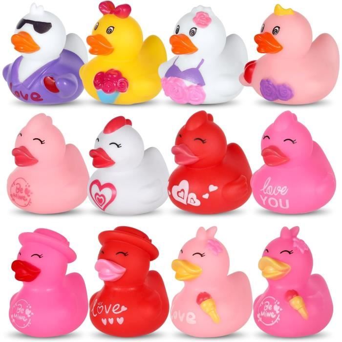 Lot De 25 Canards En Caoutchouc Jeep Assortis – Petits Canards Pour 'Duck Duck Jeep' Ou Décoration