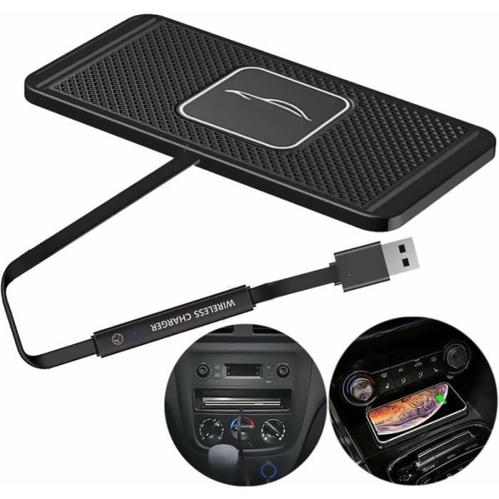 Support de téléphone à induction 10W maintien ventouse pas cher