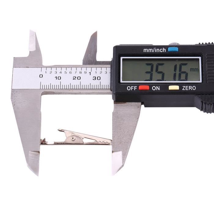 SAFIGLE 20 Pièces Pinces Crocodile Longues Bois Pour Modélisme Et